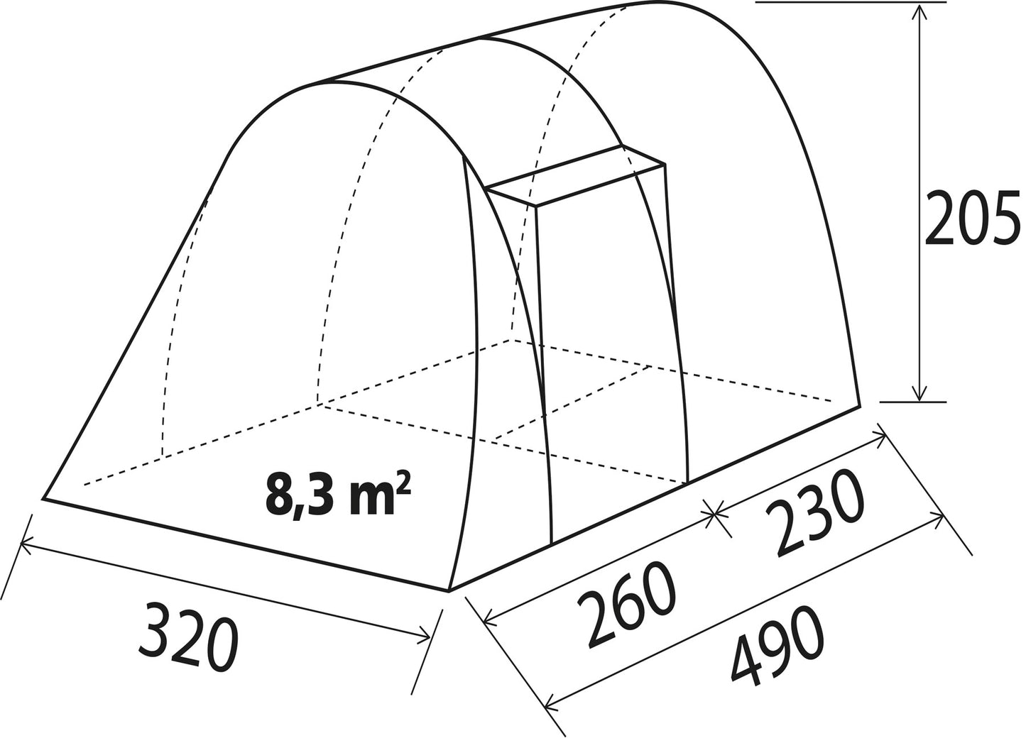 Tenda Arqus Outdoor 5