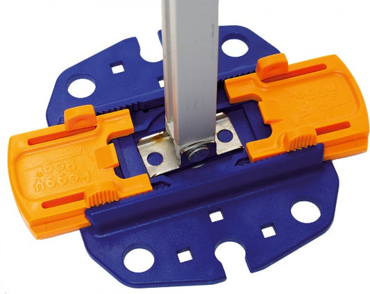 Piastra ancoraggio peggypeg per pali verande universale con fissaggio a terra camper campeggio outdoor giardino - Emporio Degani
