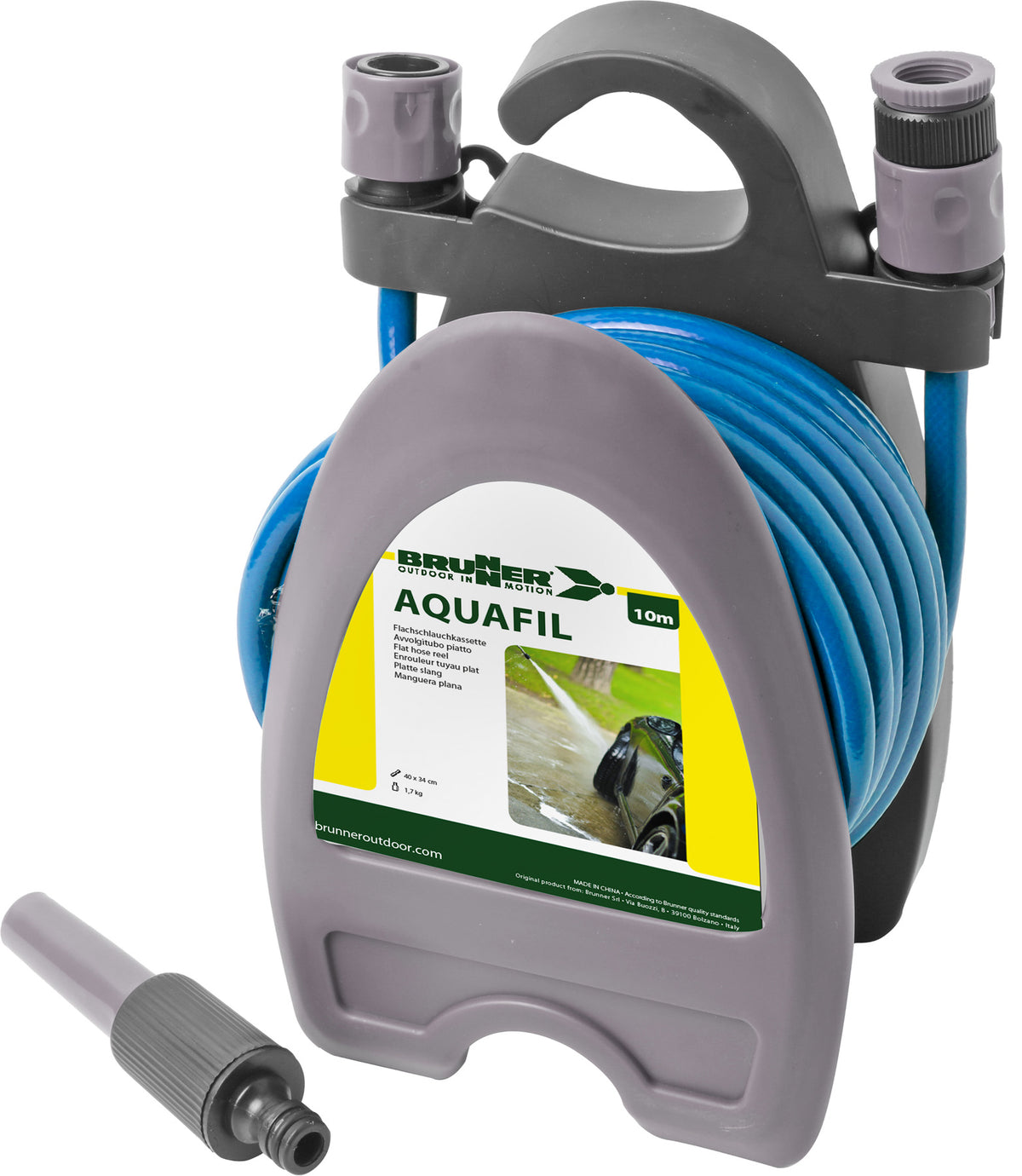 Avvolgitubo Aquafil con tubo 10m