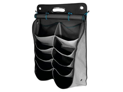 Organizer thule borsa appendiabiti su sfondo bianco aperta