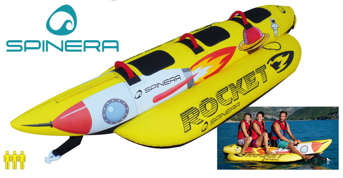 GONFIABILE BANANA ROCKET 3 - Emporio Degani
