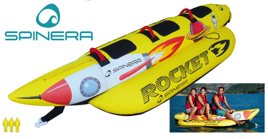 GONFIABILE BANANA ROCKET 3 - Emporio Degani