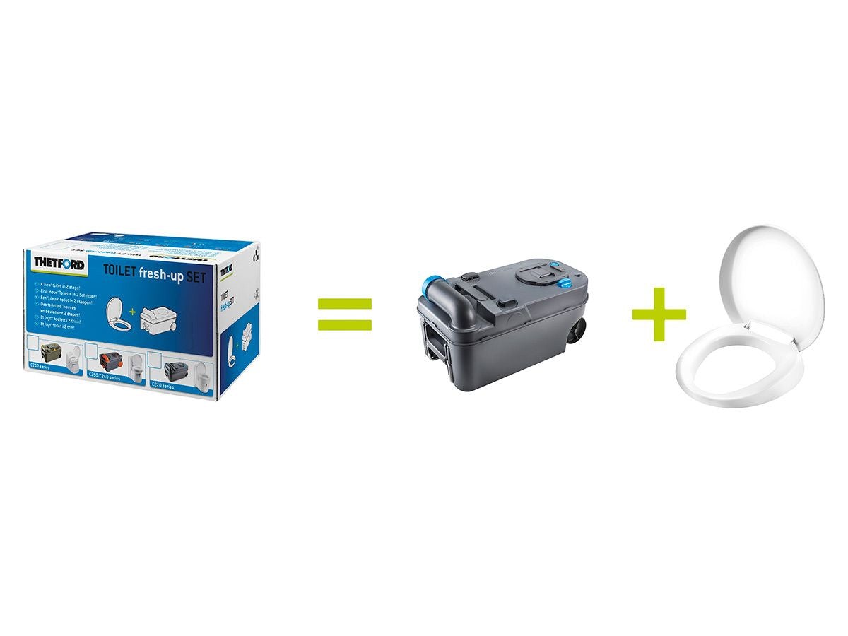 Thetford Fresh-up set per toilette c220 componenti